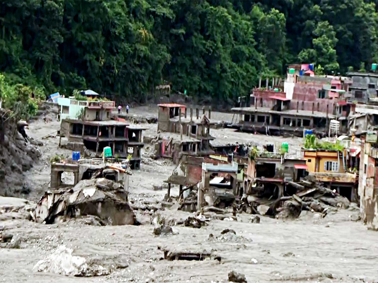 Aftermath of devastating flash floods of the Trishuli River in Kathmandu (File Photo/ANI)
