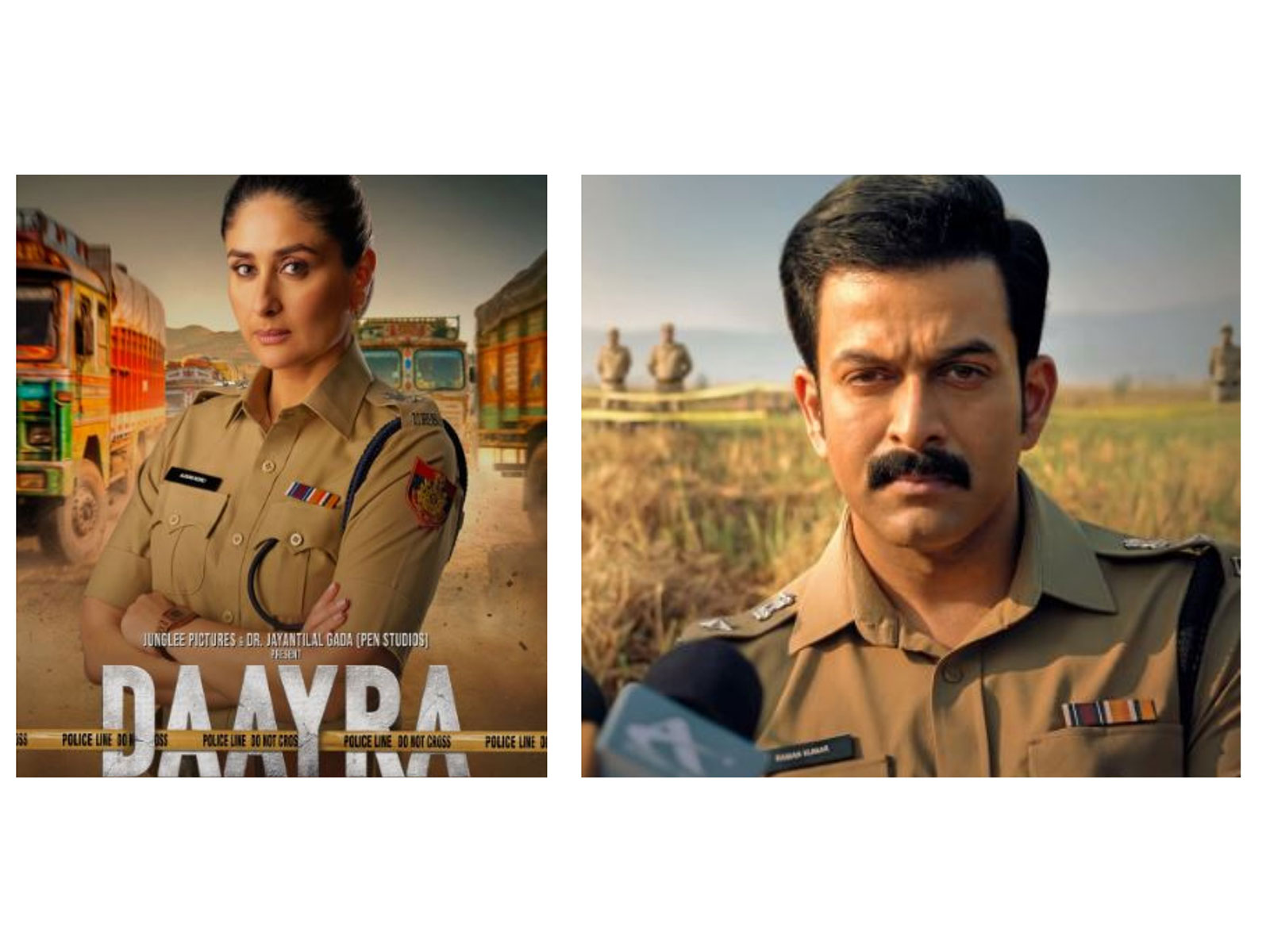 Posters of Daayra (Image source: Instagram@kareenakapoorkhan)