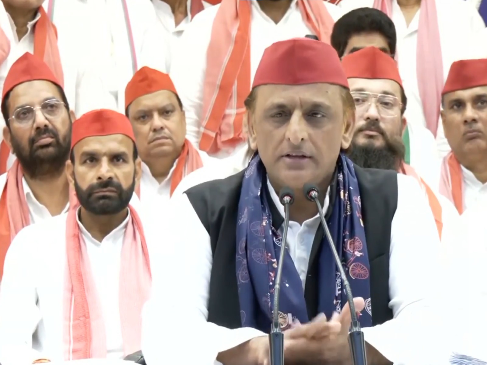 Samajwadi Party chief Akhilesh Yadav (Photo/ANI)
