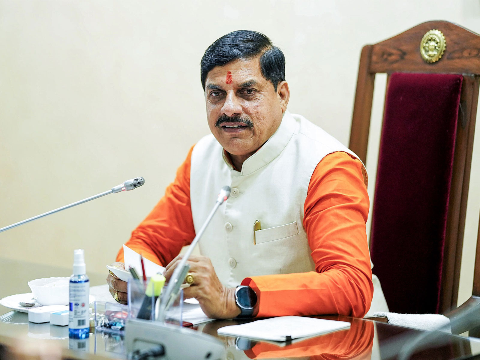 MP CM Mohan Yadav (File Photo / ANI)