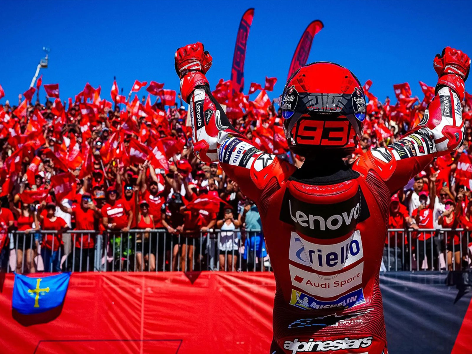 Marc Marquez. (Photo: Moto GP/Eurosport)
