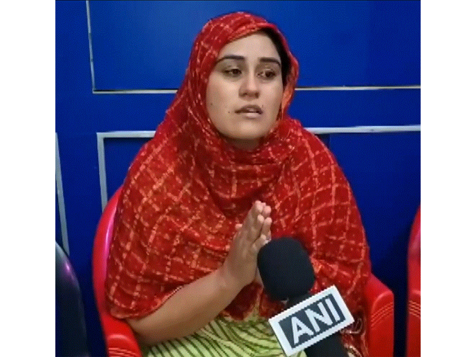 Singer Ankit Baliyan's wife (Photo/ANI)