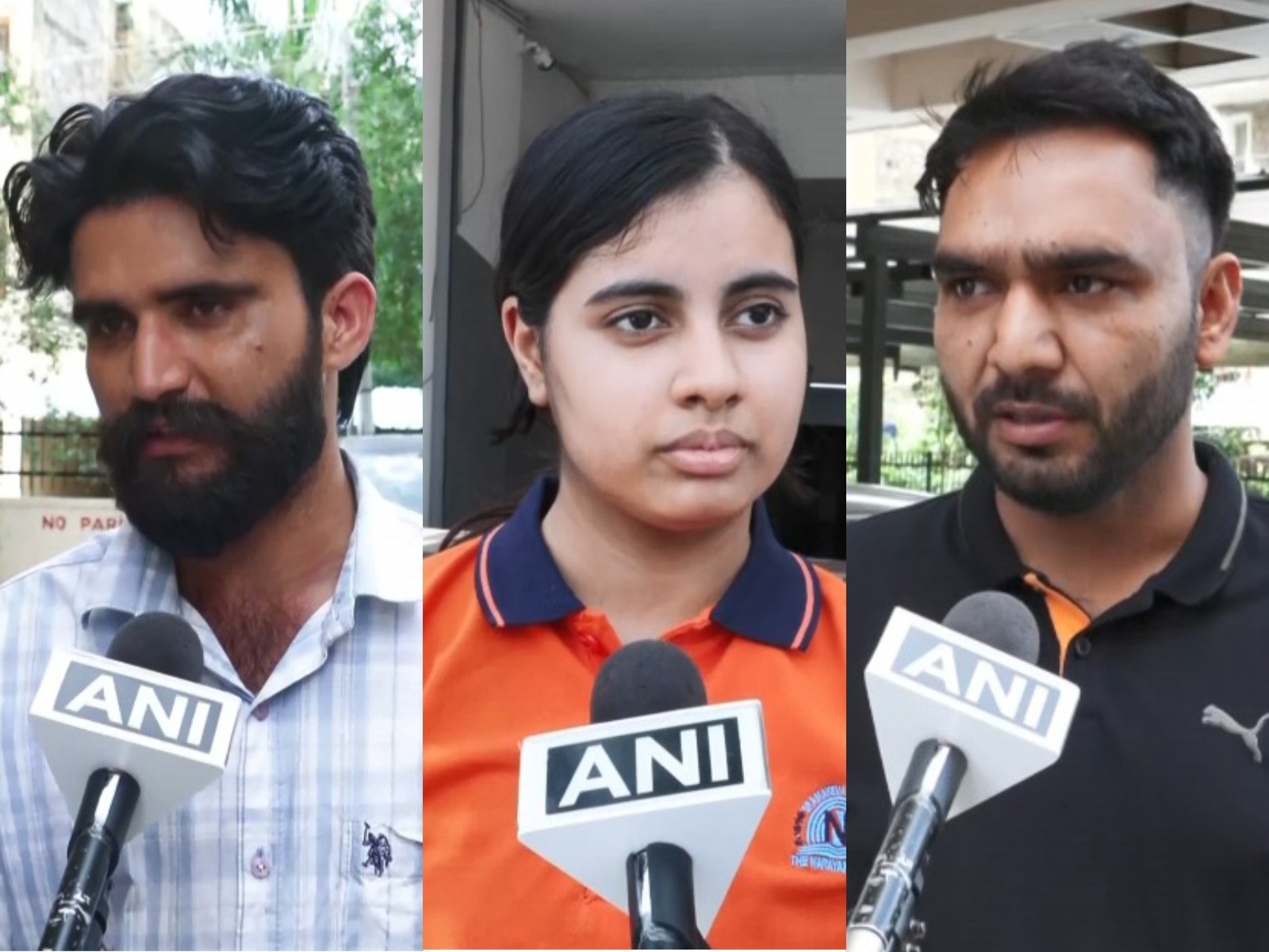 NEET-PG candidate speaks to ANI on power failures at Jaipur NEET-PG centre (Photo/ANI)