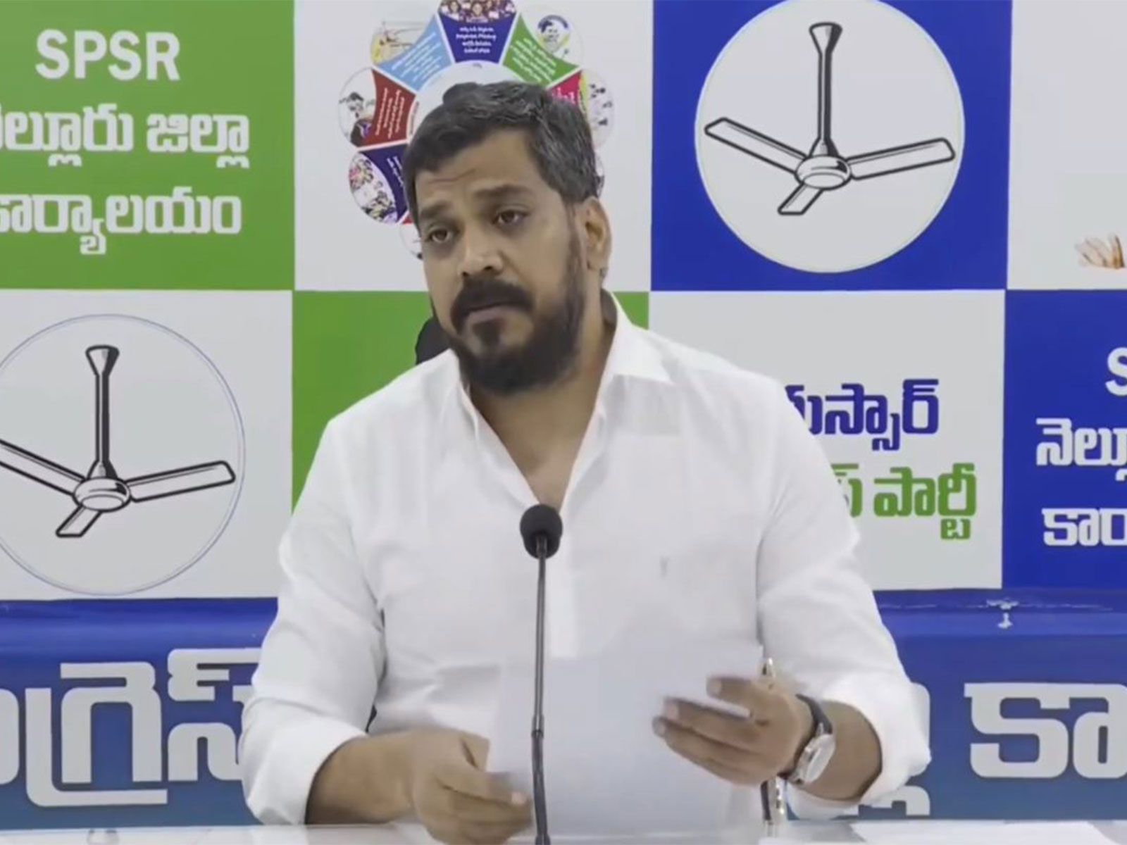 Former Minister & Party PAC Member Anil Kumar Yadav (Photo/X@YSRCParty)