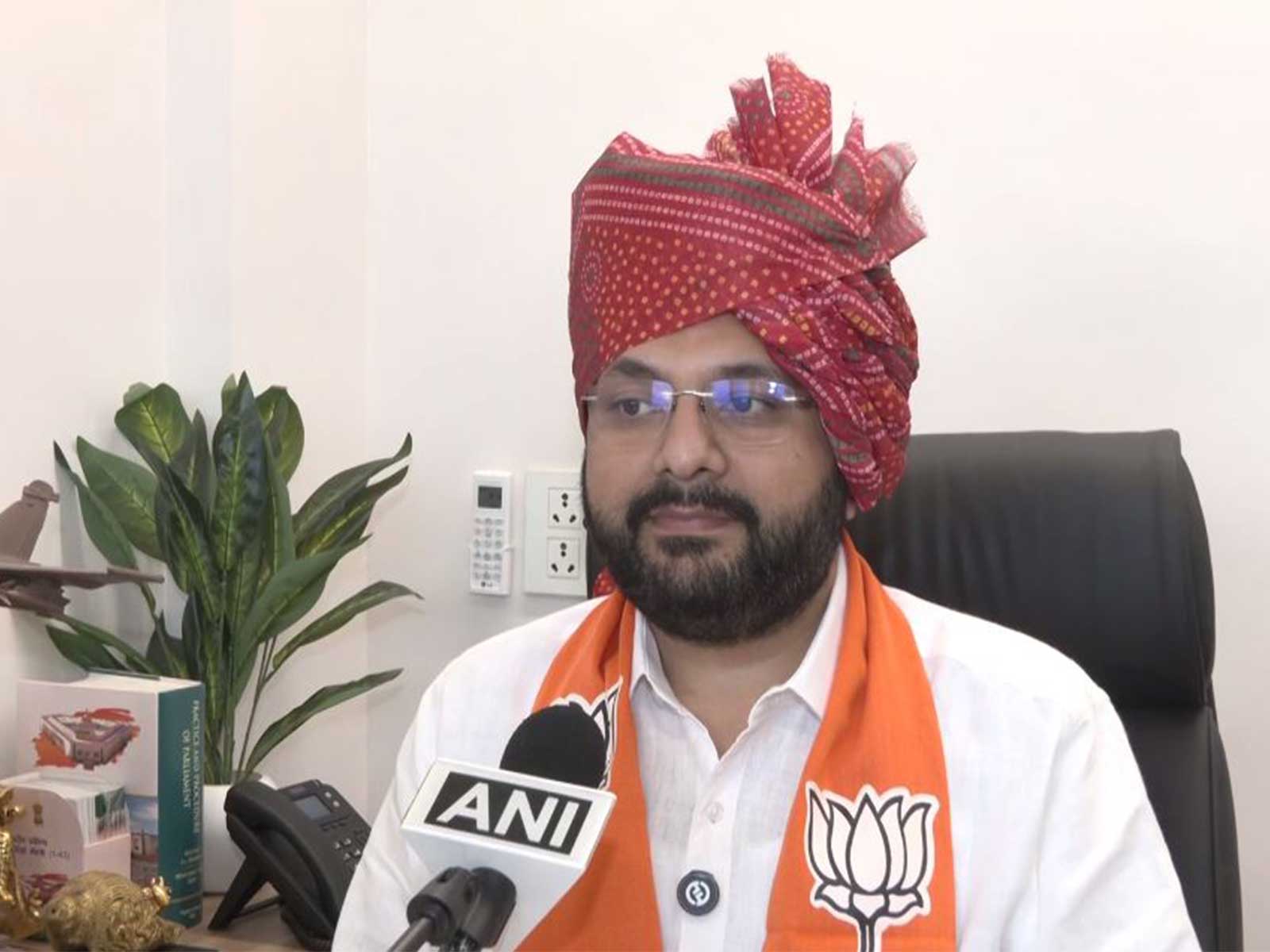 BJP Yuva Morcha National President Hemang Joshi (Photo/ANI)