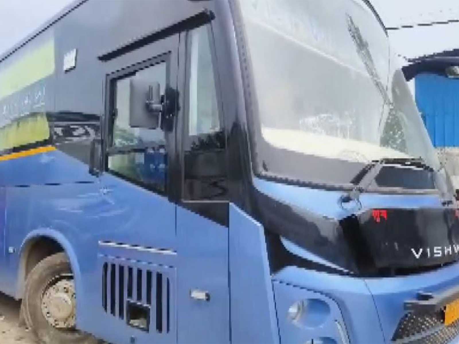 Visual of the sleeper bus involved in the incident (Photo/ANI)
