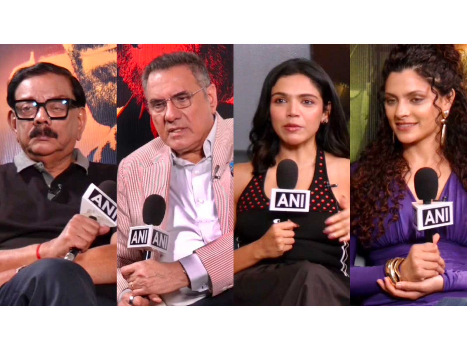 Priyadarshan, Boman Irani, Shriya Pilgaonkar, Saiyami Kher (Photo/ANI) 