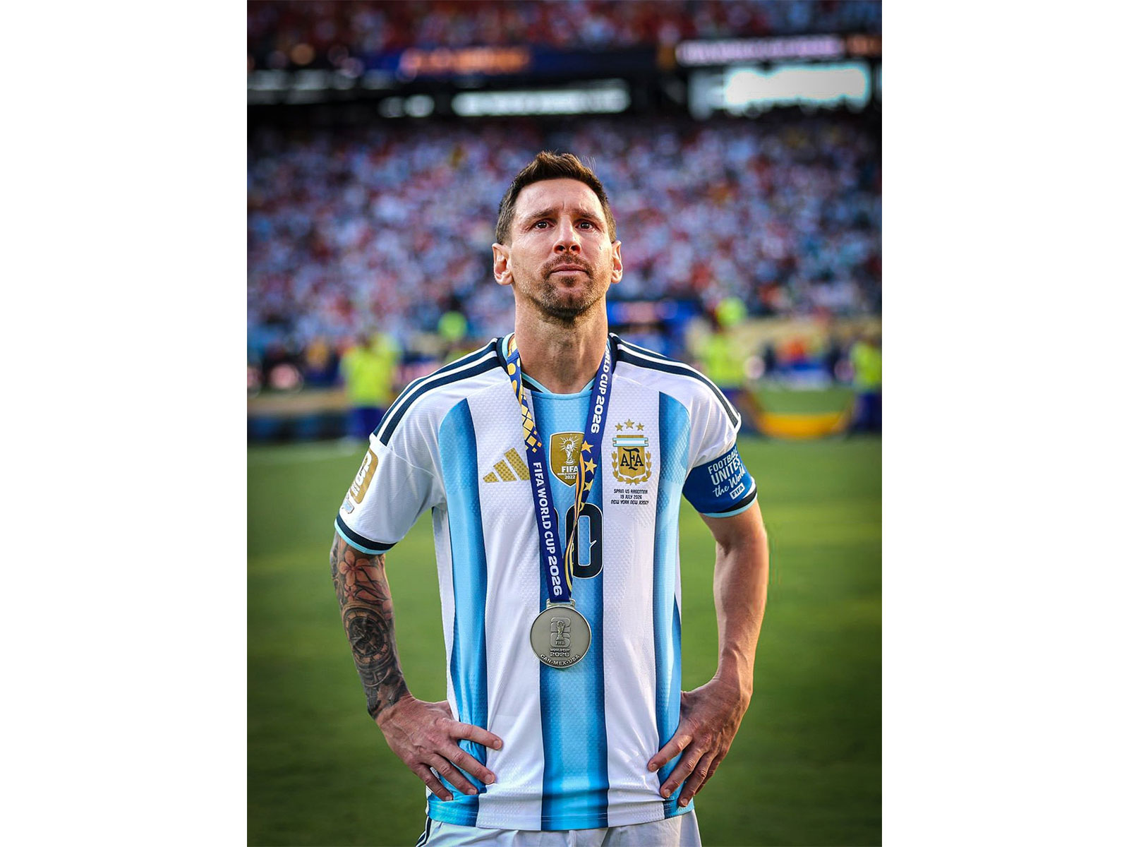 Lionel Messi (Photo: X/@AFASeleccionEN)