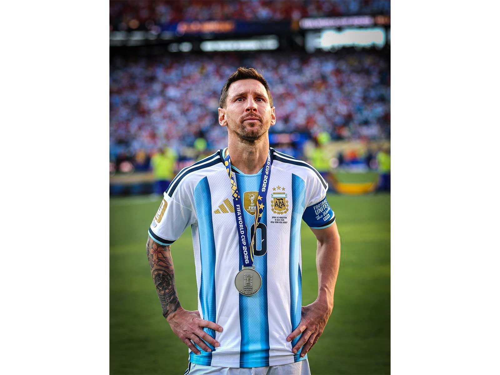 Lionel Messi (Photo: X/@AFASeleccionEN)
