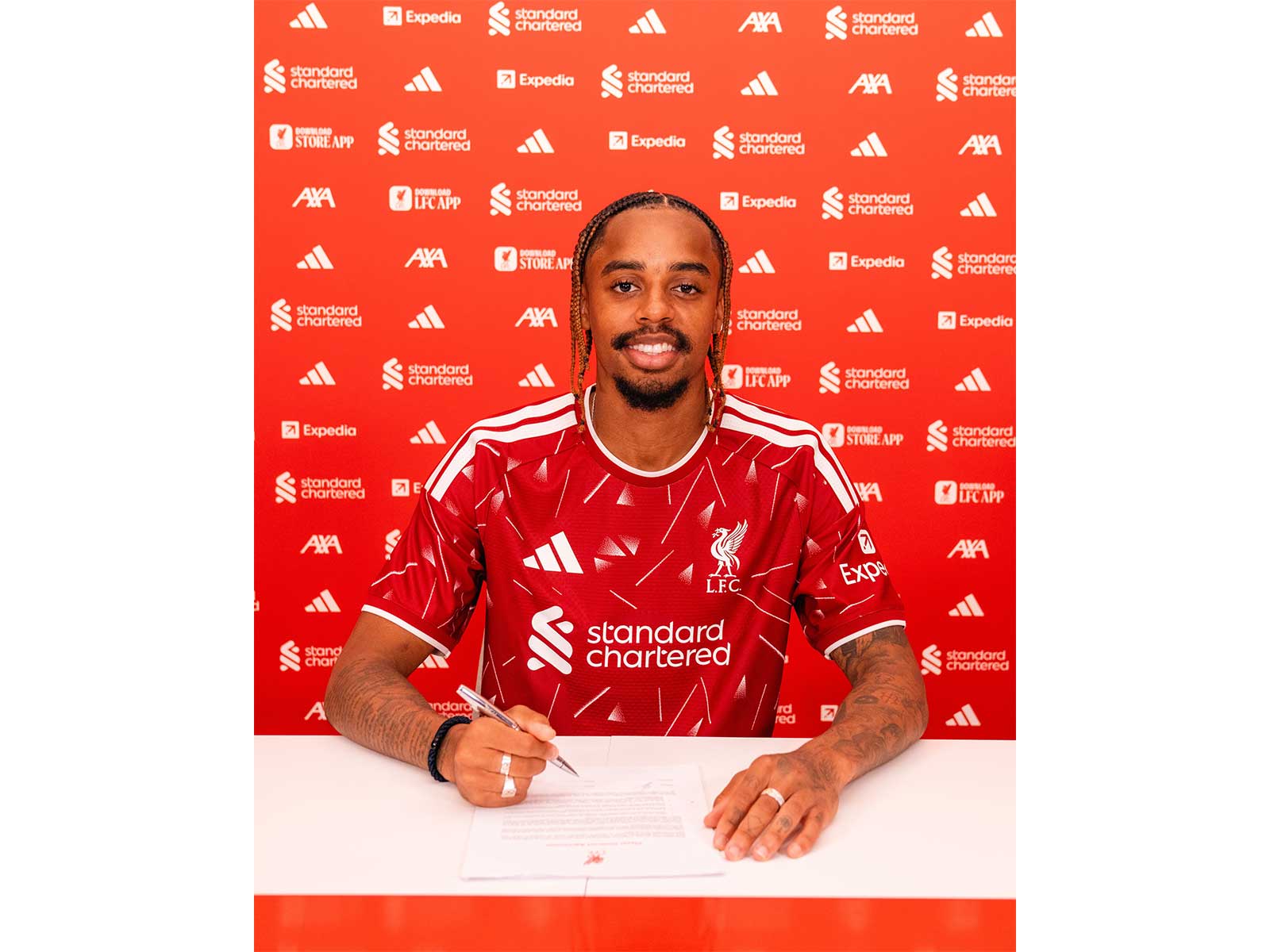 Bradley Barcola (Photo: X/ @LFC)
