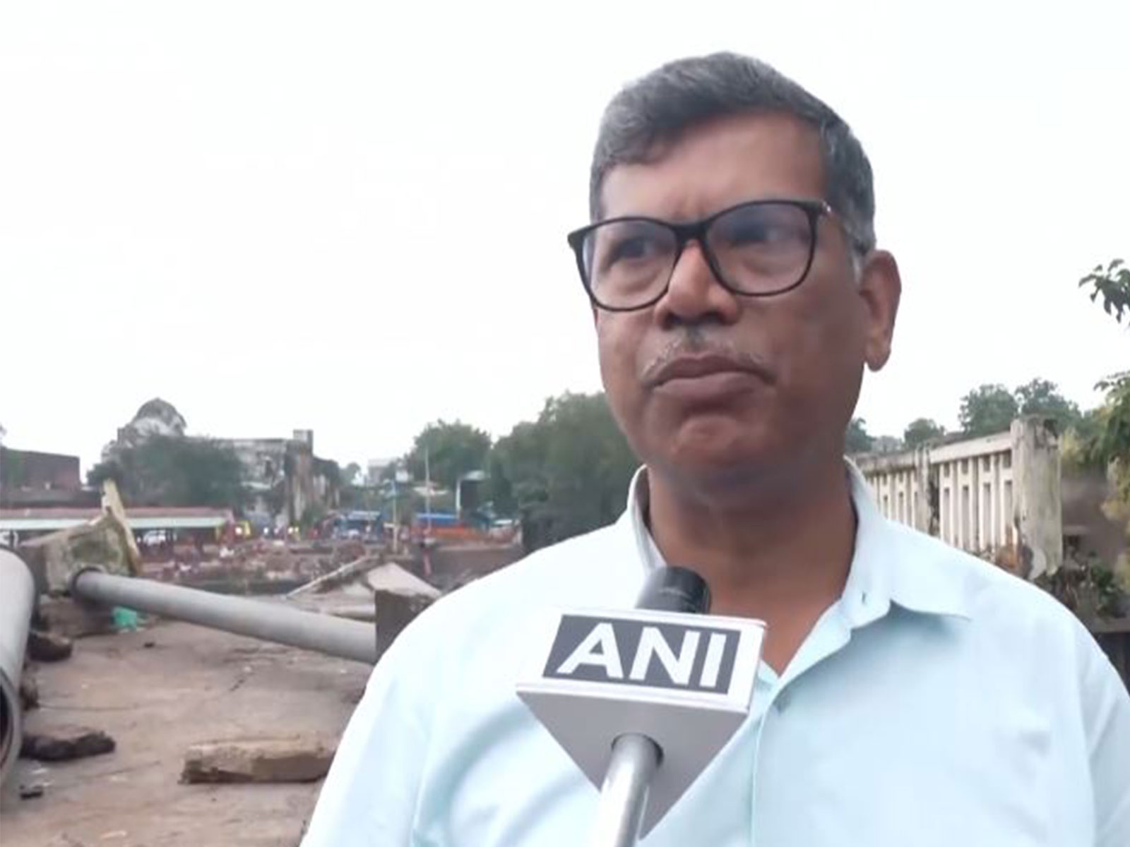 Gopal Singh, Chief Engineer (Bridge) of the Madhya Pradesh Public Works Department (PWD) (Photo/ANI) 