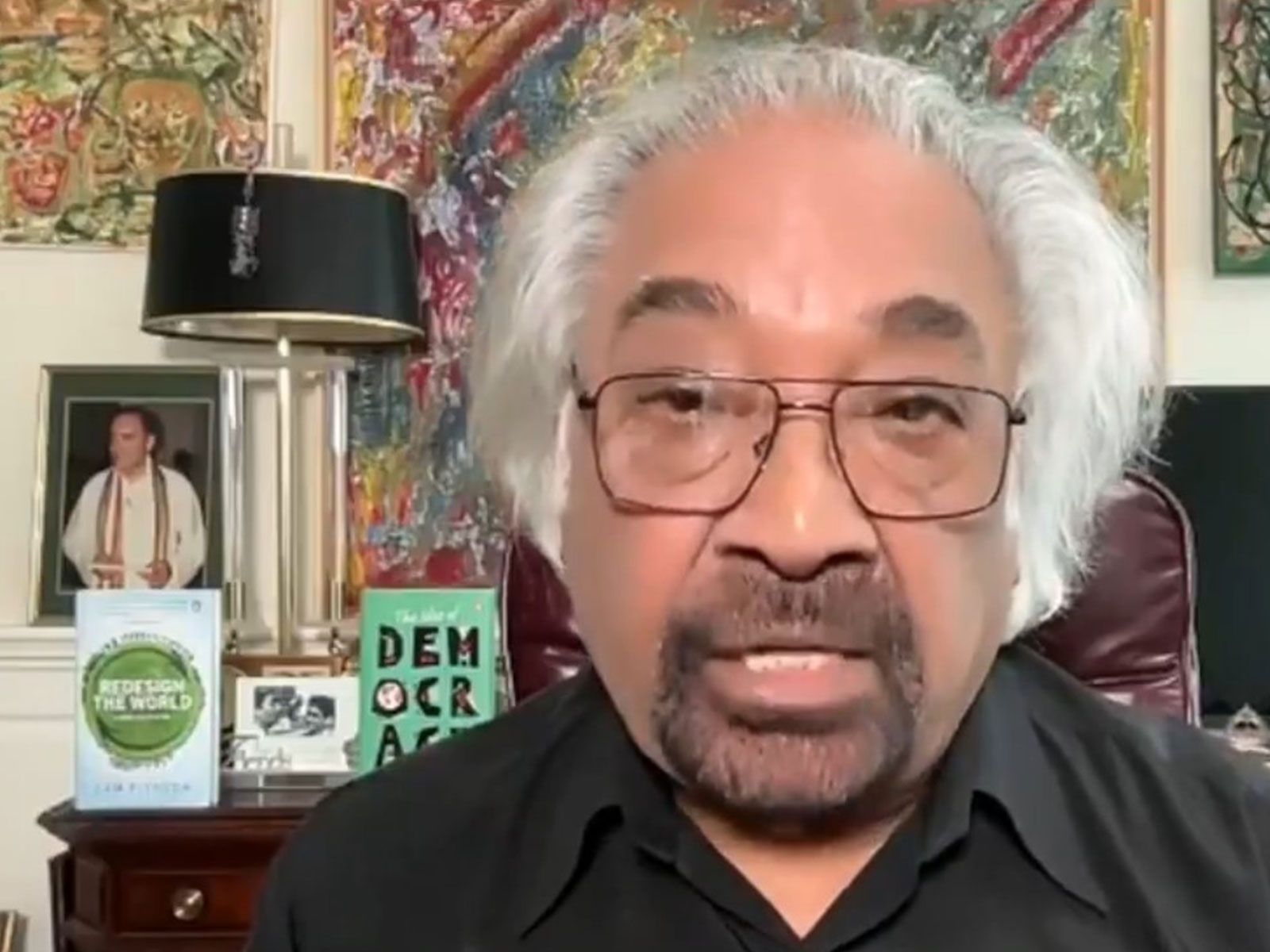 Indian Overseas Congress Chairman Sam Pitroda (Photo:ANI)