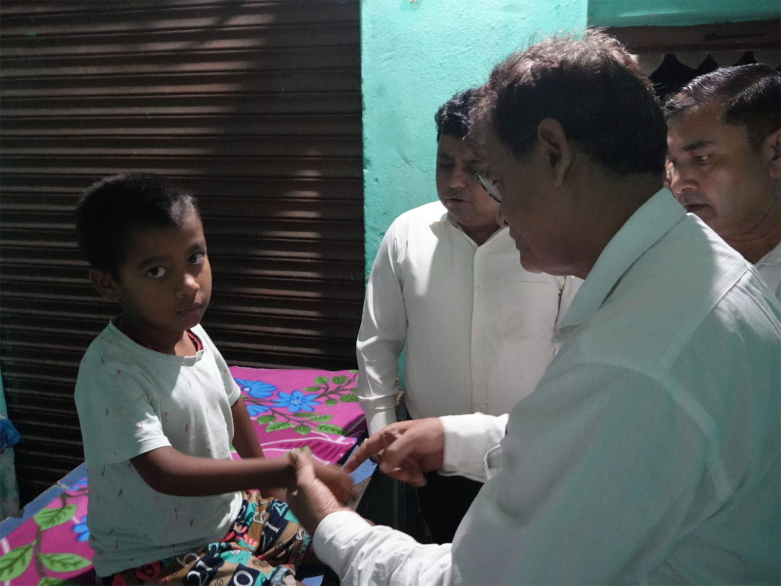 Ravi Sharma's son Dev (Photo/Uttarakhand CMO)