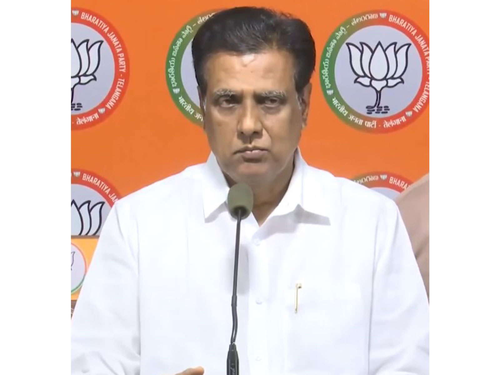 BJP leader NV Subhash (Photo/@nvsubhash4bjp/X)