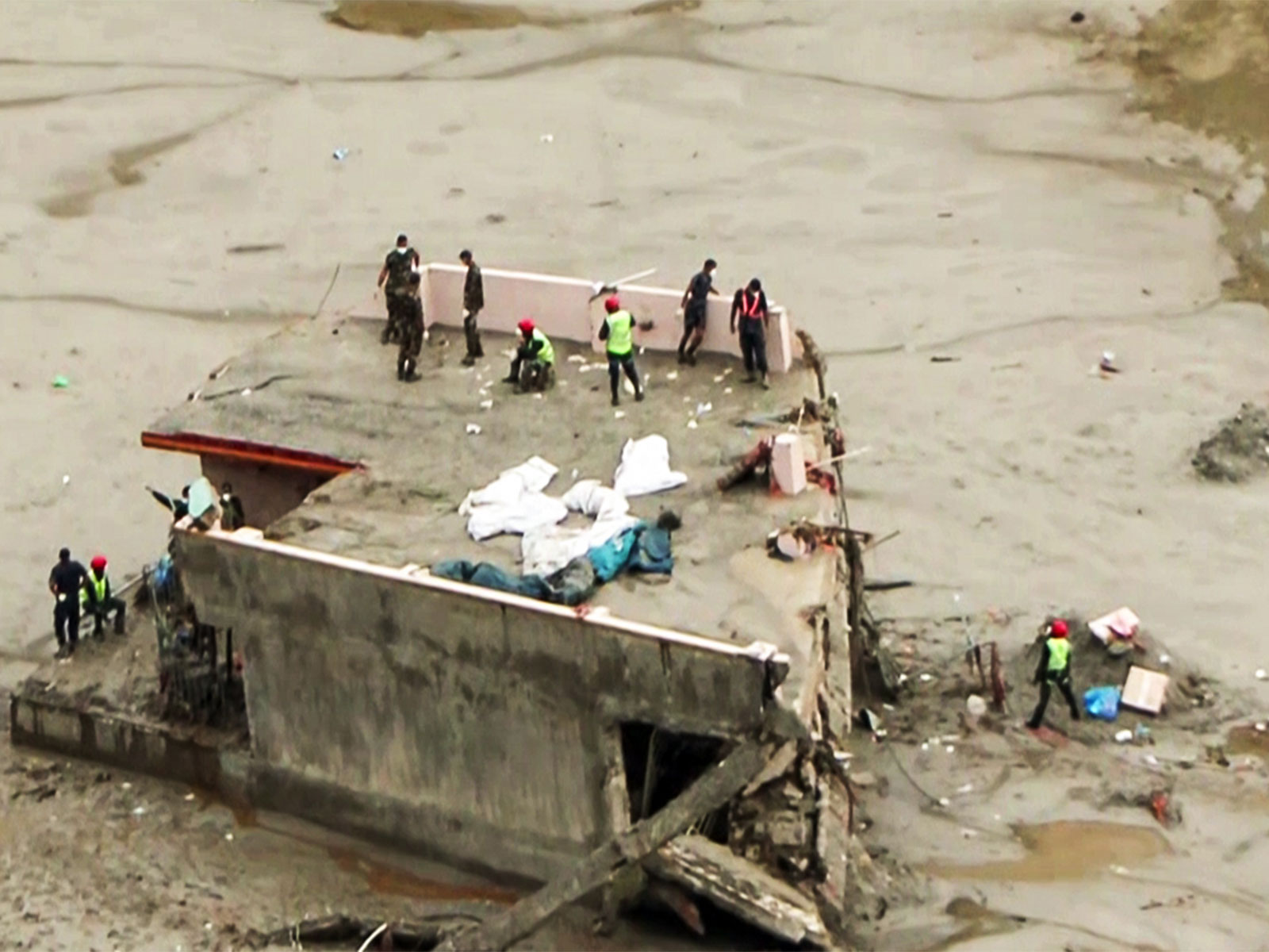 Rescue operations are underway in the flash-flood-ravaged areas (Photo/ANI)