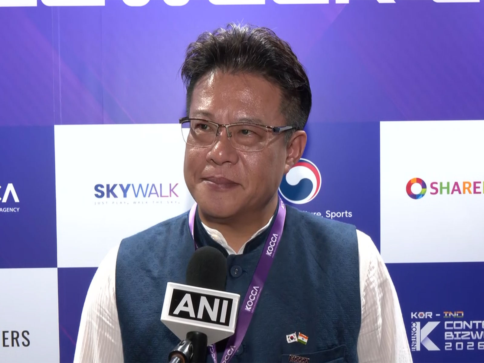 KOCCA India Director Young Soo Kim (Photo/ANI)
