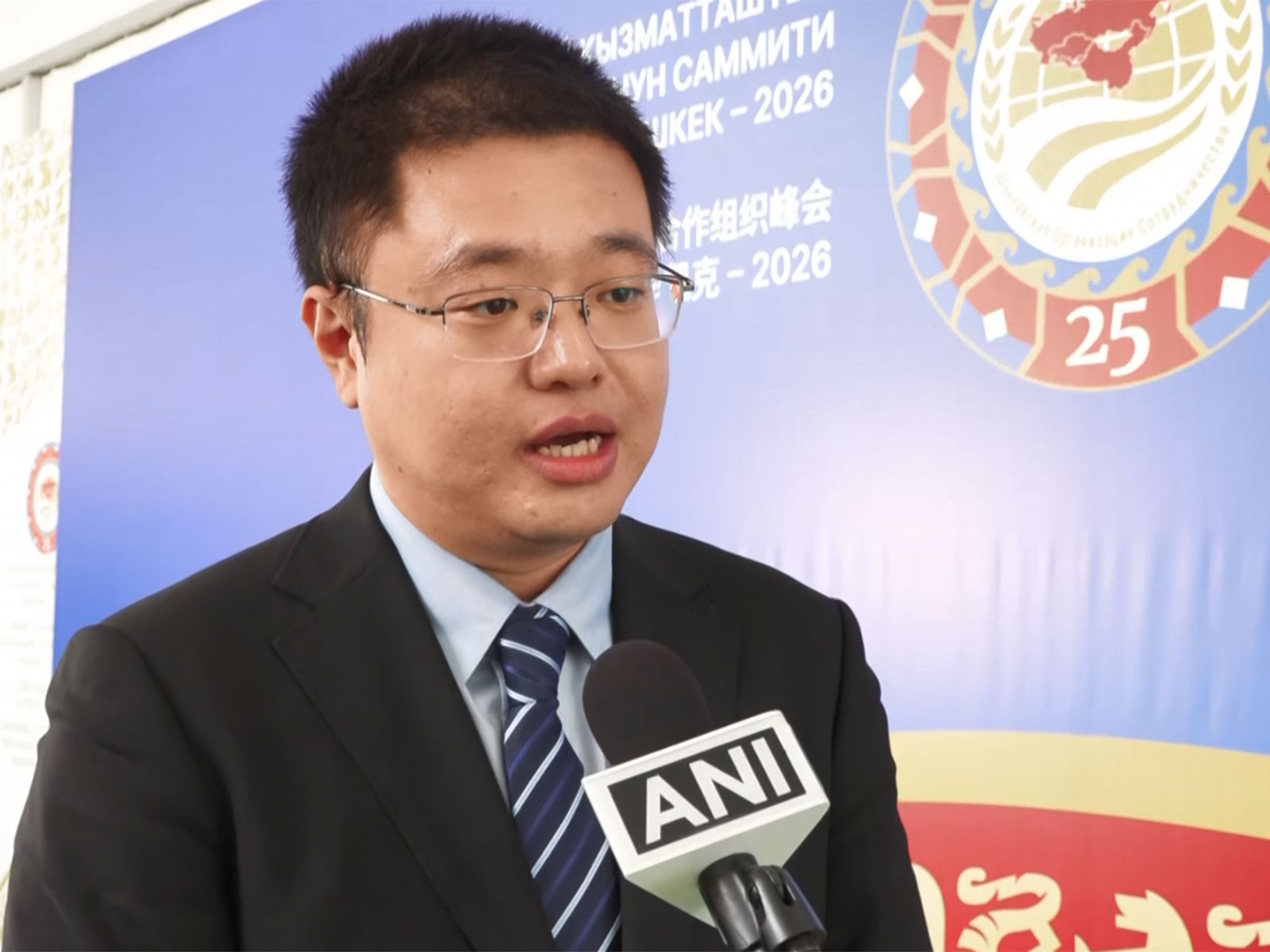 China Global Television Network (CGTN) reporter Zhao Yunfei (Photo/ANI)