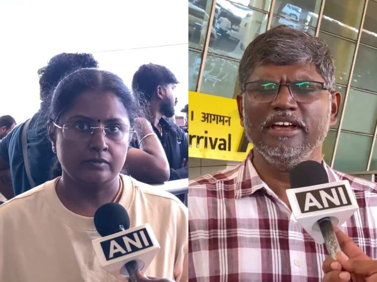 Pilgrims from Tamil Nadu who had travelled to Nepal for the Kailash Yatra (Photo/ANI)