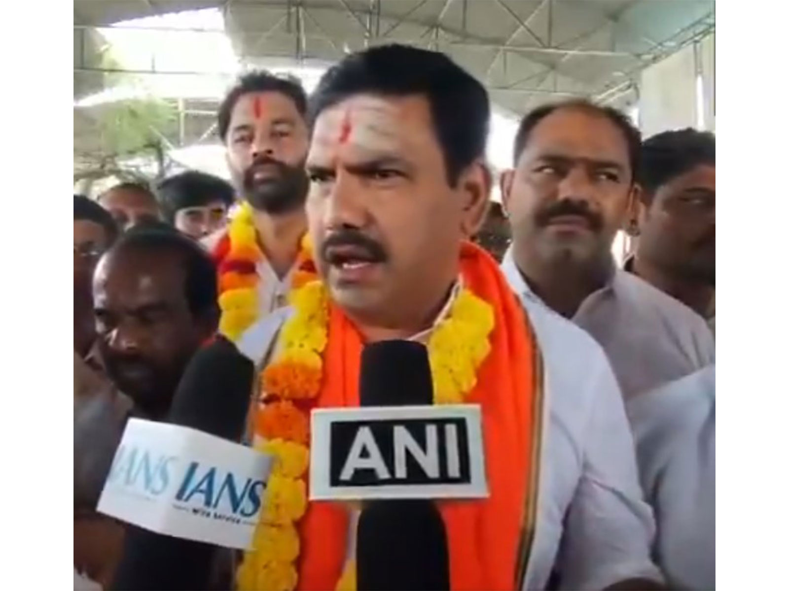 BJP Karnataka president BY Vijayendra (Photo/ANI)