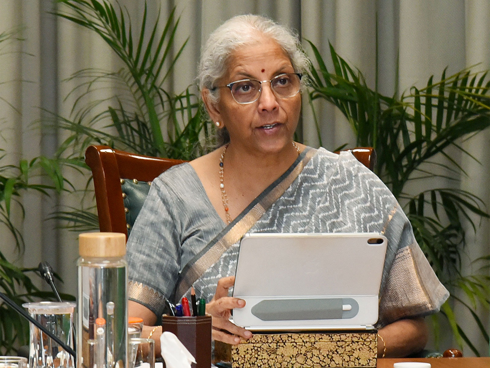 Union Minister of Finance Nirmala Sitharaman (Photo/ANI)