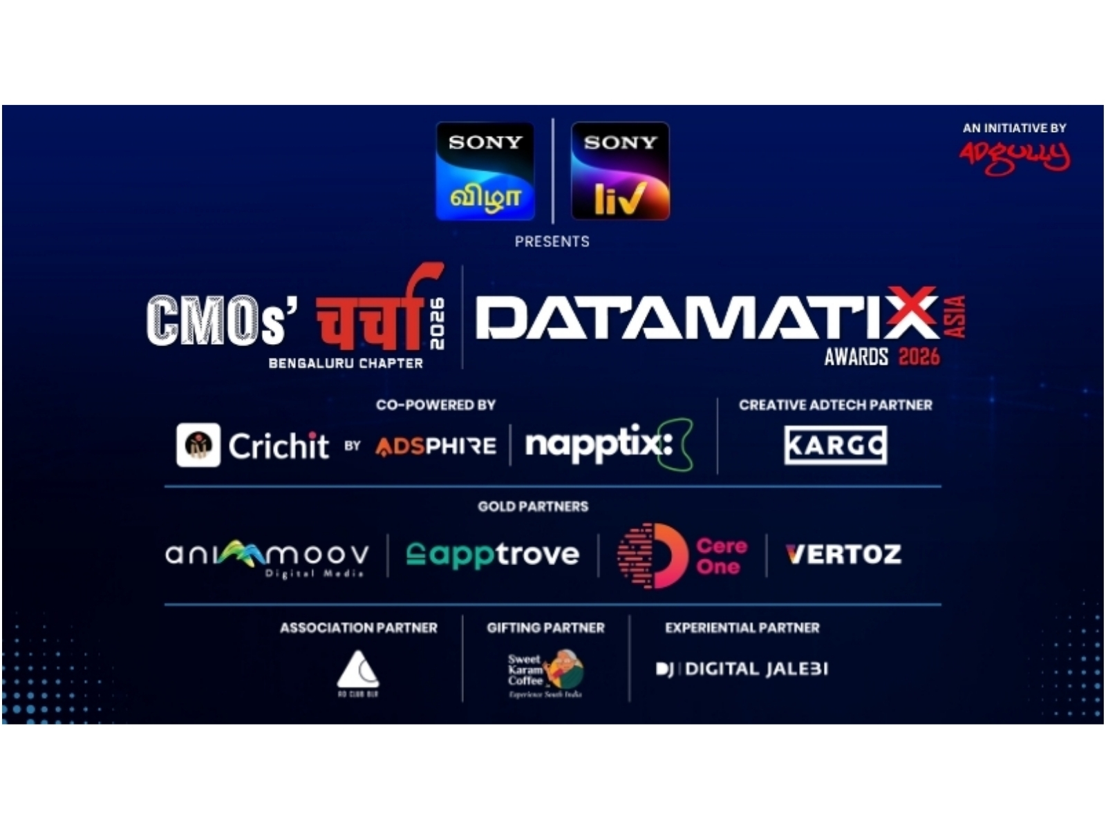 Adgully's CMOs' Charcha Bengaluru 2026 Set to Spotlight the Future-Ready Marketer