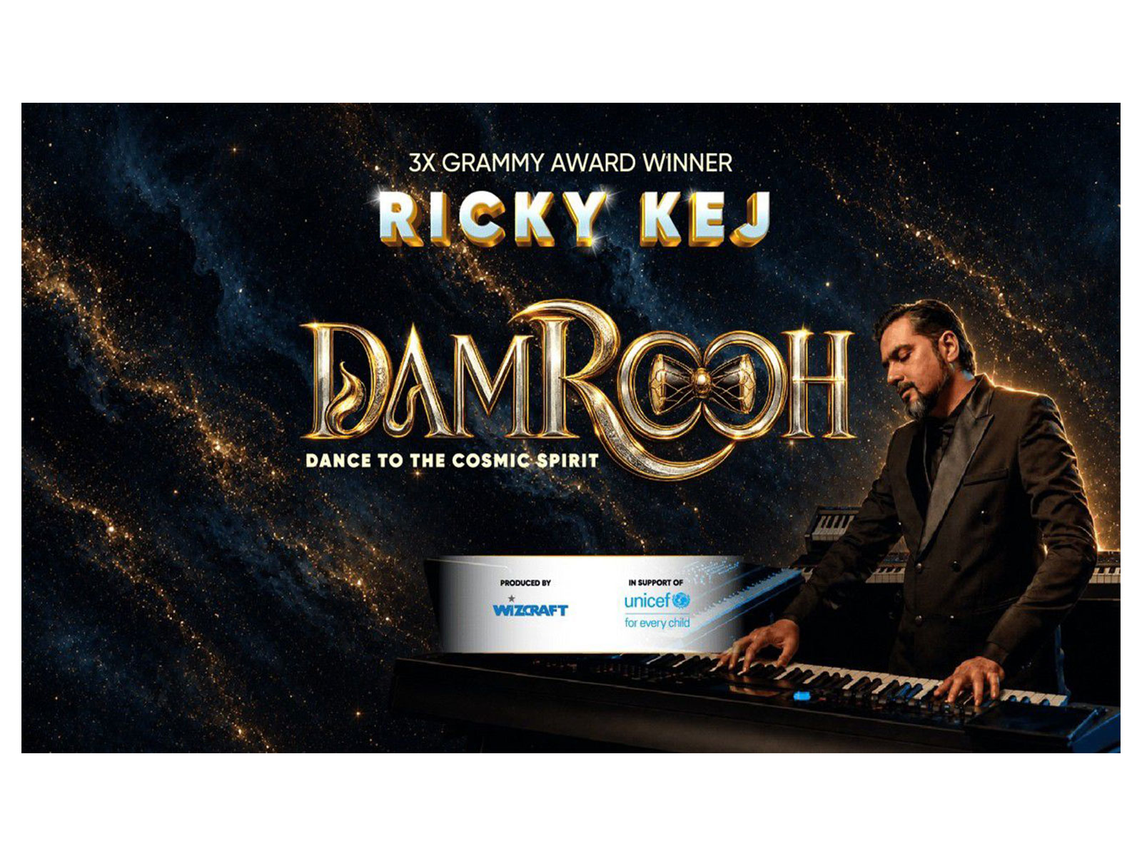 Ricky Kej announces Damrooh tour (Image source: Concert team)
