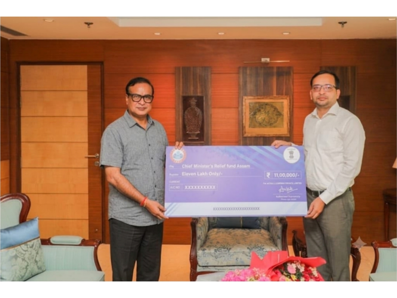 Ankit Bhati Sir and Rojgar With Ankit Extend Support to Assam Flood Victims, Relief Contribution Reaches Rs. 21.38 Lakh