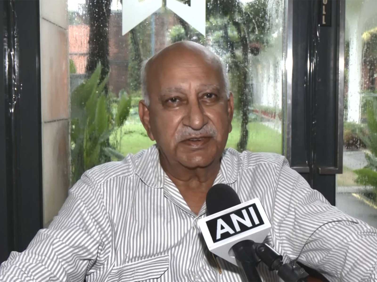 Former Union Minister MJ Akbar (Photo/ANI)