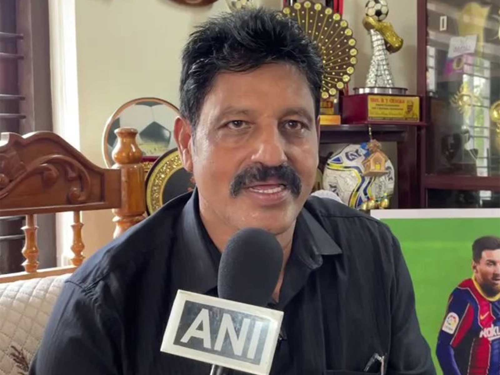 Former India football player KT Chacko (Photo: ANI)