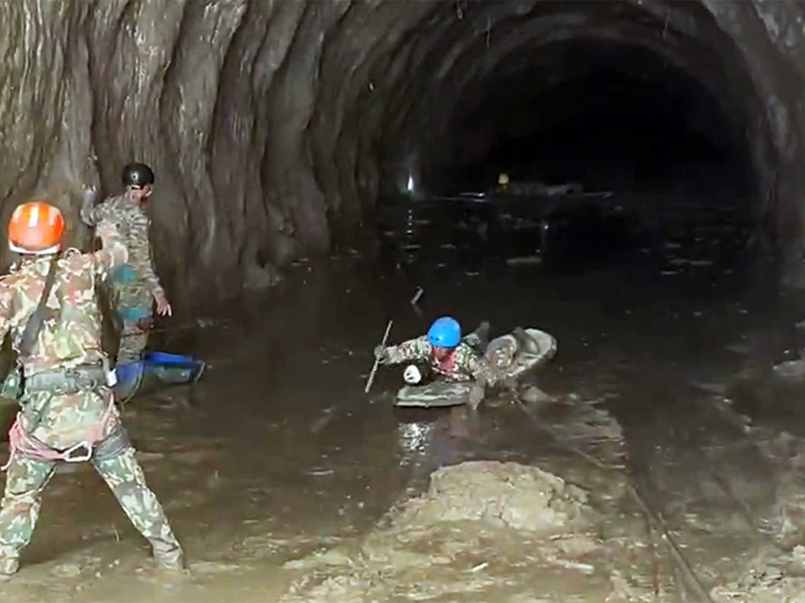 A tunnel rescue team from India partners with the Nepali Army to undertake joint search and rescue operations (Photo/ANI)