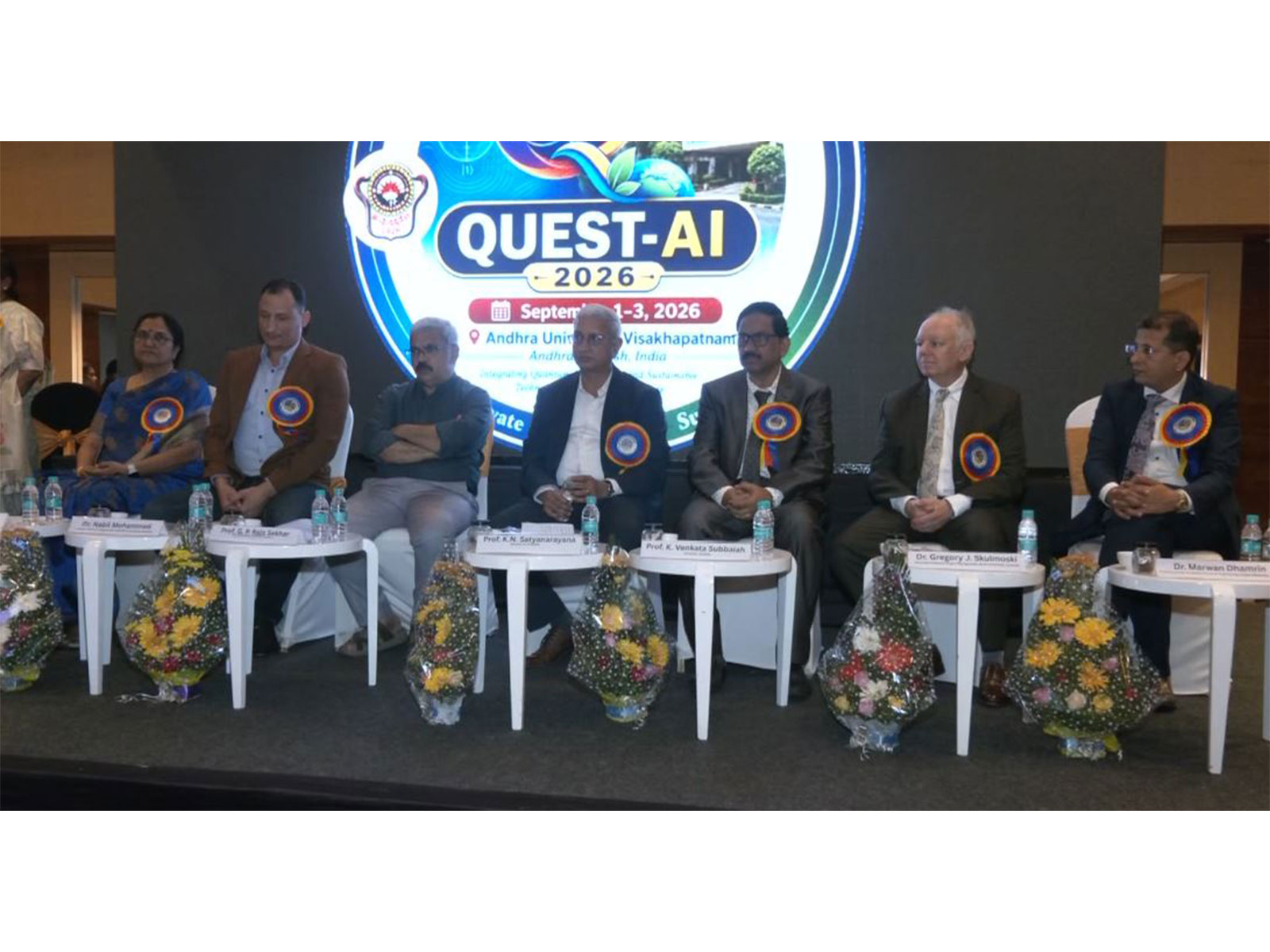 Andhra University hosts International Conference on Quantum Technology, Sustainability and AI Systems (Photo/ANI)