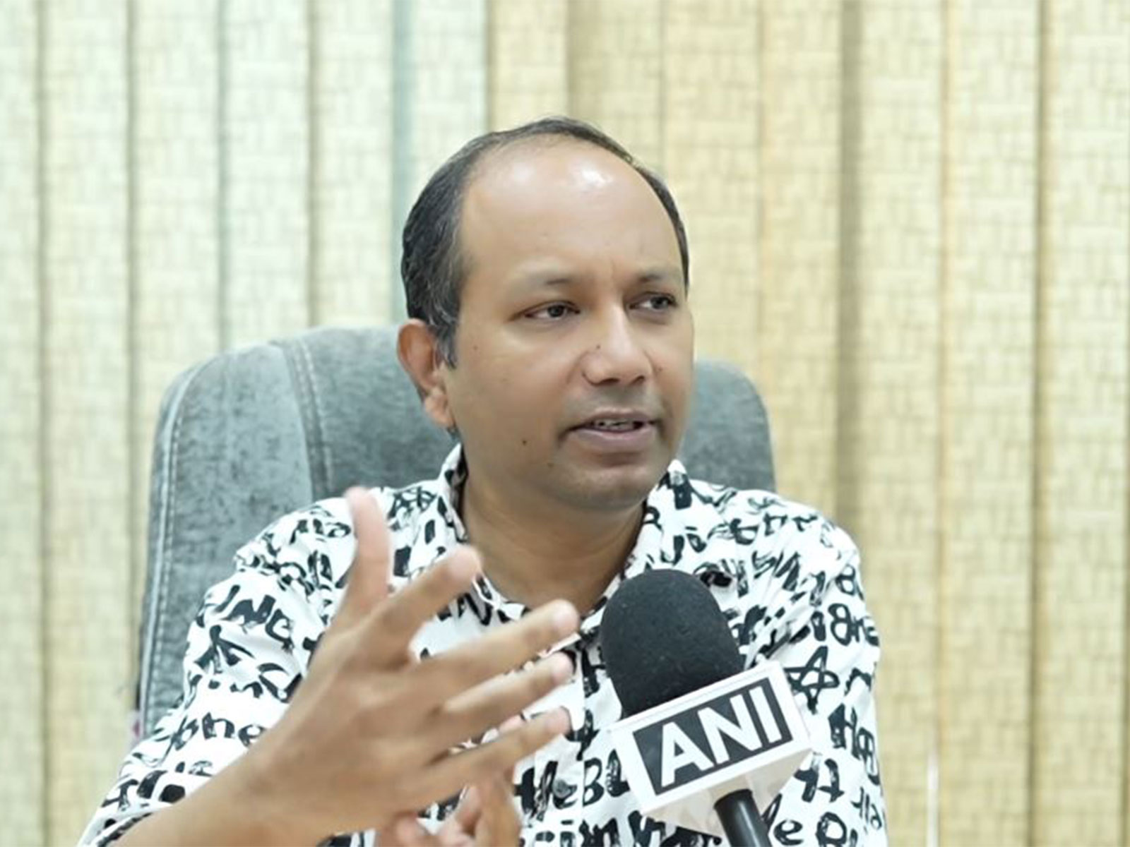 Dericks P Shukla, founding chairperson and Associate Professor at the School of Civil and Environmental Engineering, IIT Mandi (Photo/ANI)