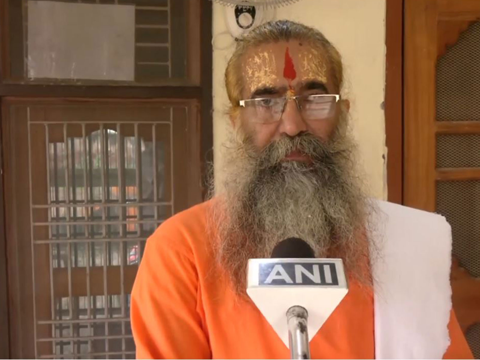 Trust member Mahant Dinendra Das Maharaj (Photo/ANI)