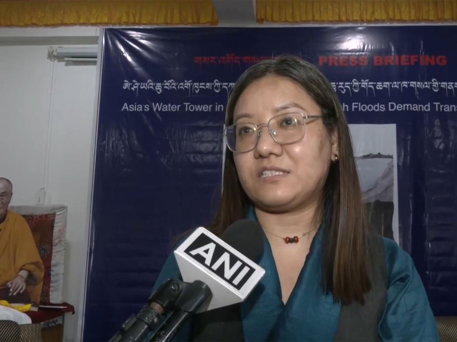 Dhondup Wangmo, a research fellow at the Environment and Development Desk of the Tibet Policy Institute, CTA (Photo/ANI)