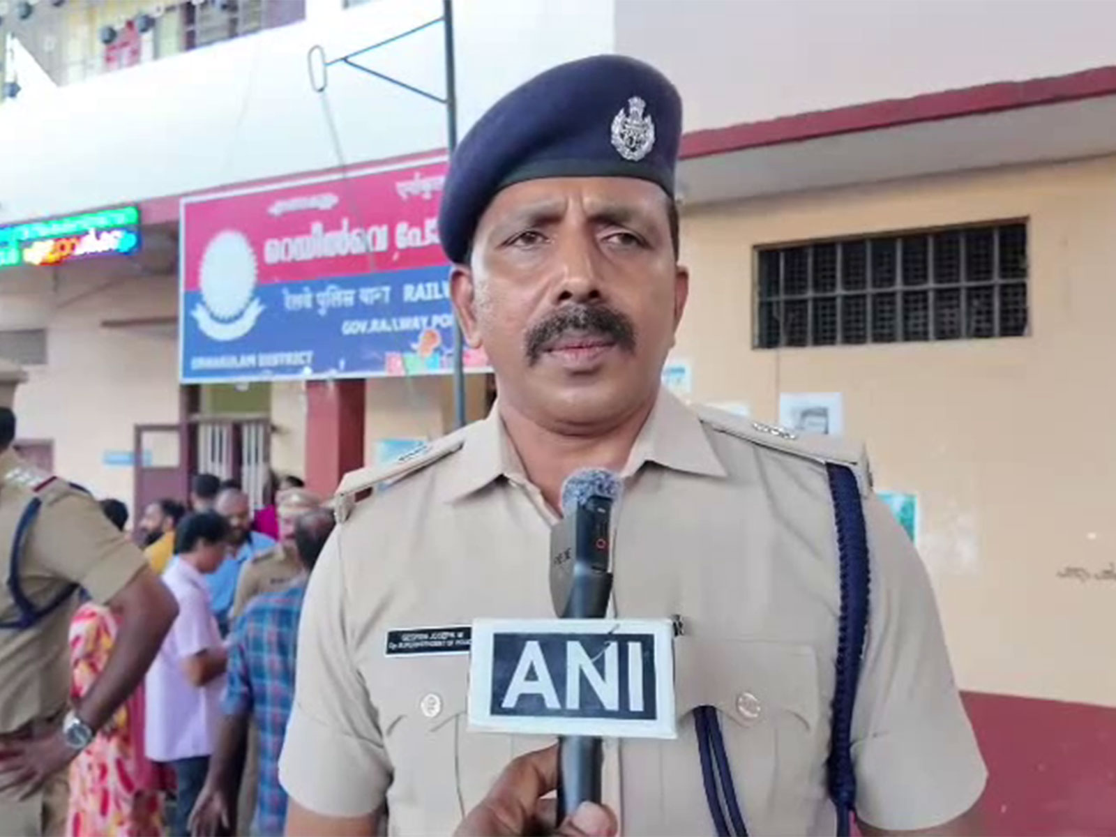 Ernakulam Railway Sub Division DYSP George Joseph (Photo/ANI)