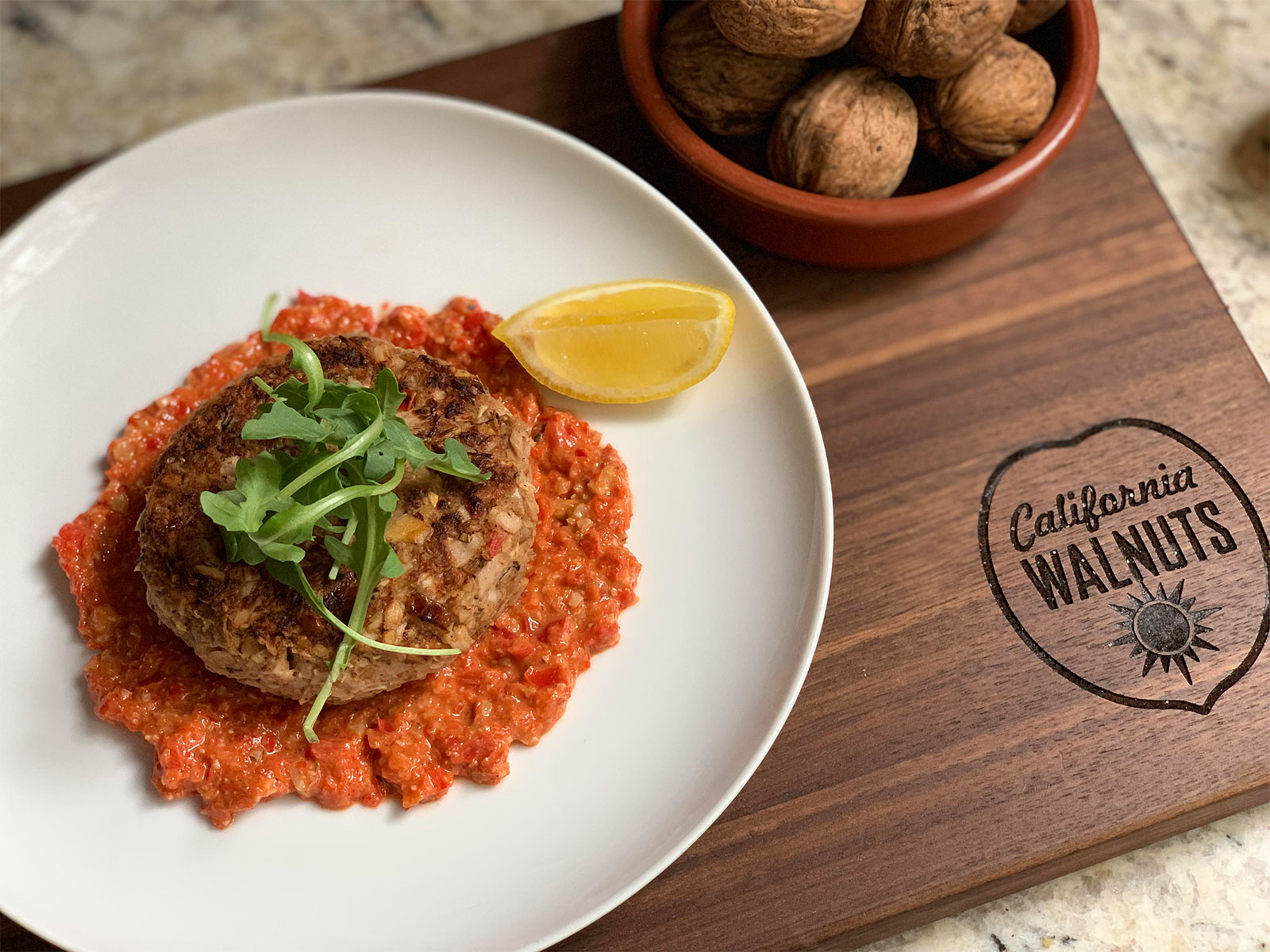 California Walnut Romesco Sauce