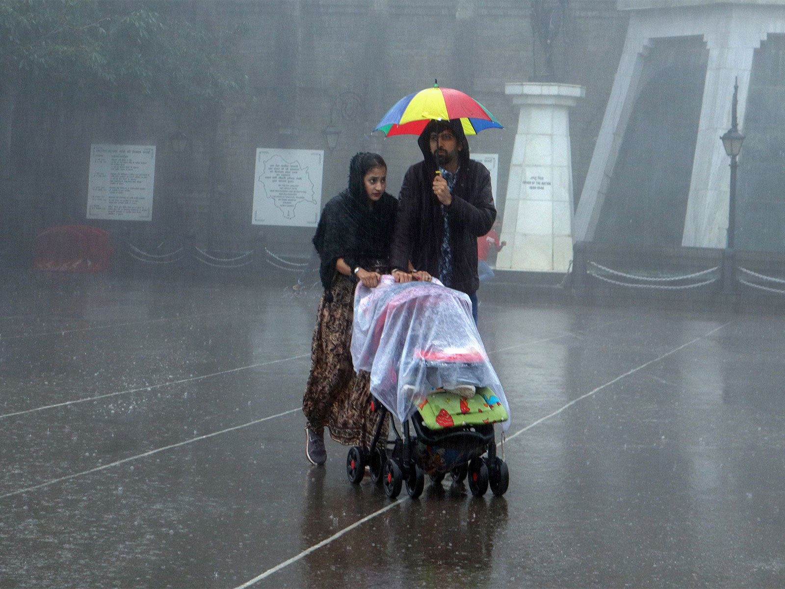 Fresh rainfall over the past 24 hours has disrupted road connectivity across Himachal Pradesh (Photo/ANI)