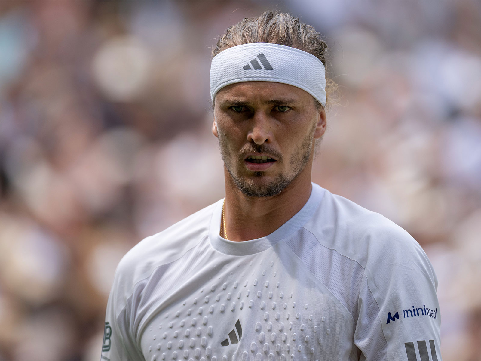 Alexander Zverev. (Photo: @Wimbledon X)