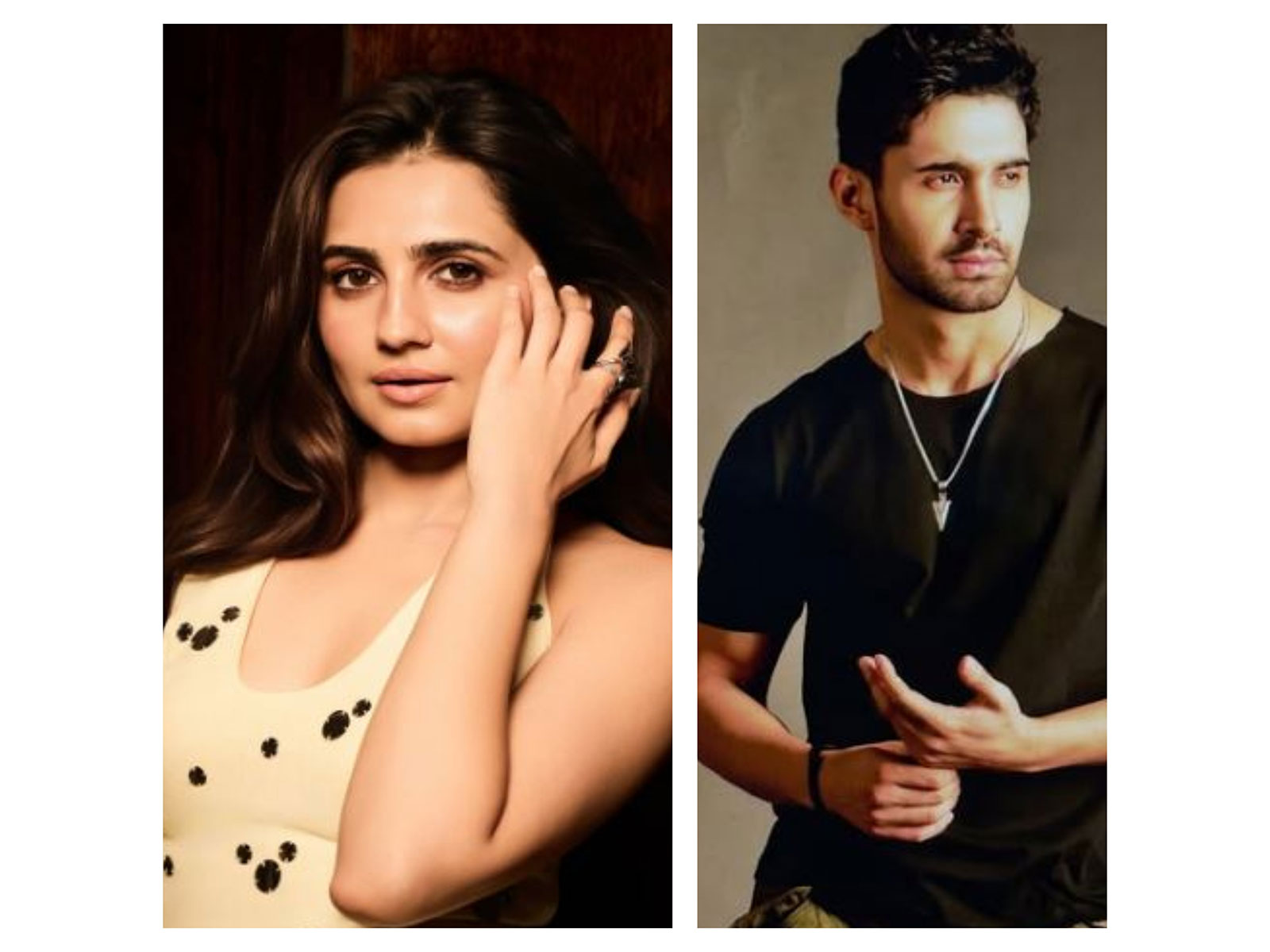 Actors Vedika Pinto and Lakshya (Image source: Instagram@vedikapinto, @lakshya)