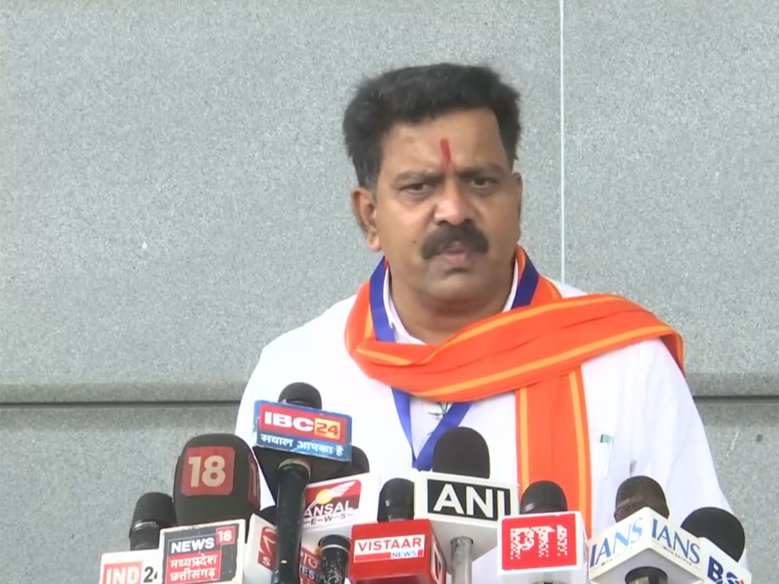 Chhattisgarh Deputy Chief Minister Vijay Sharma (Photo:ANI) 