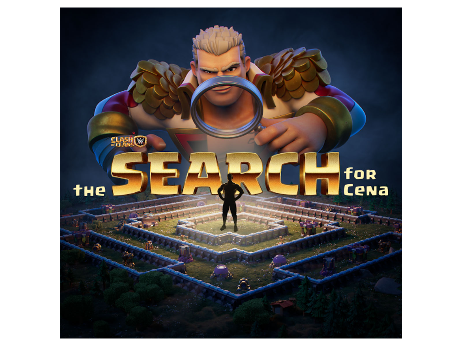 Clash of Clans is back with WWE for second collaboration. (Photo: Clash of Clans)