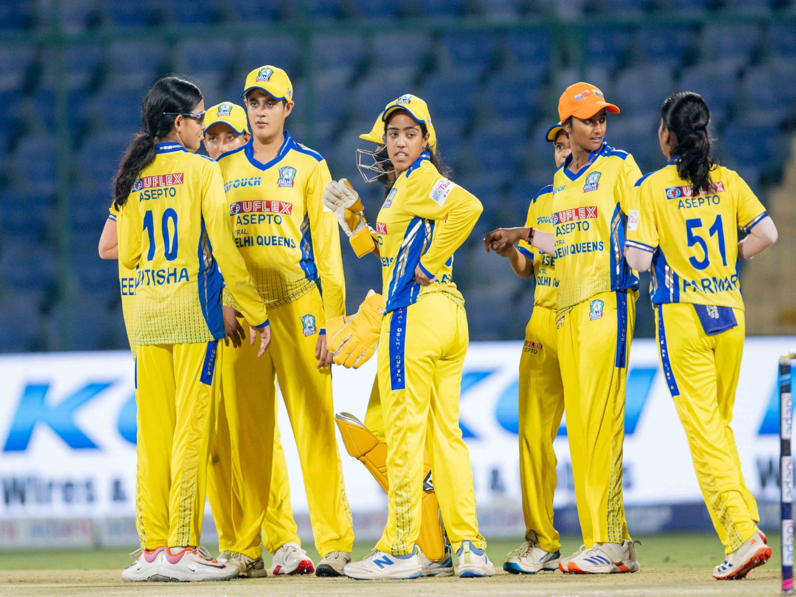 Central Delhi Queens players in the Women's DPL 2026. (Photo: DPL)
