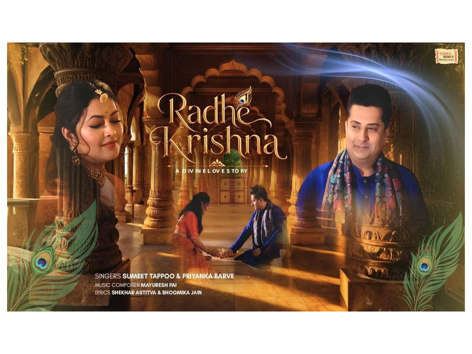 Sumeet Tappoo and Priyanka Barve's 'Radhe Krishna' brings devotion, grandeur and divine love to Janmashtami