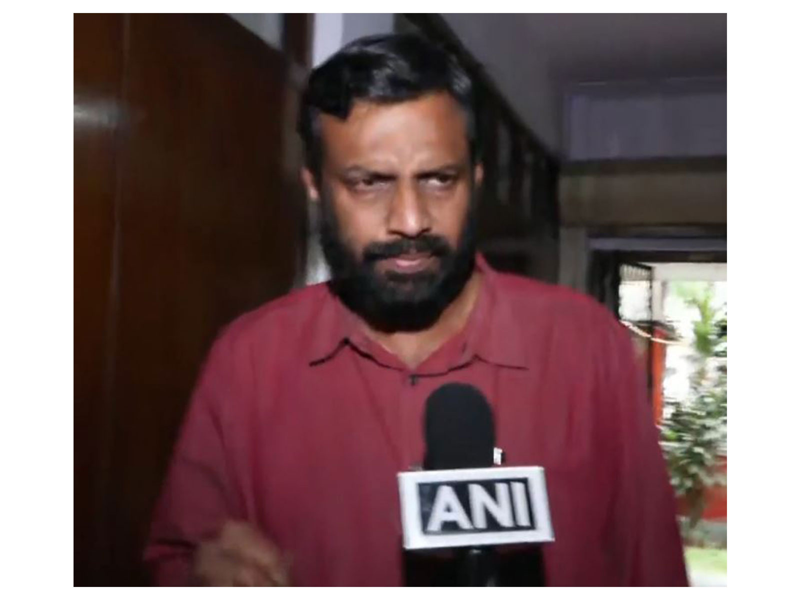 CPI MP P Sandosh (Photo/ANI)