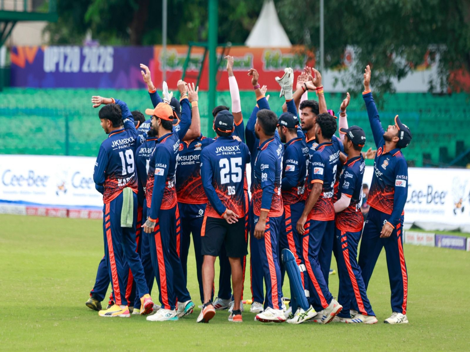 Kashi Rudras team players (Photo: UP T20 League) 