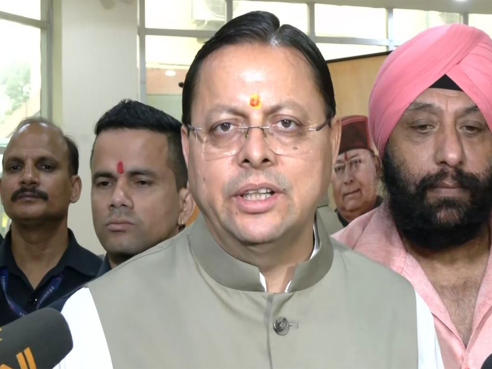 Uttarakhand Chief Minister Pushkar Singh Dhami (Photo/ANI)