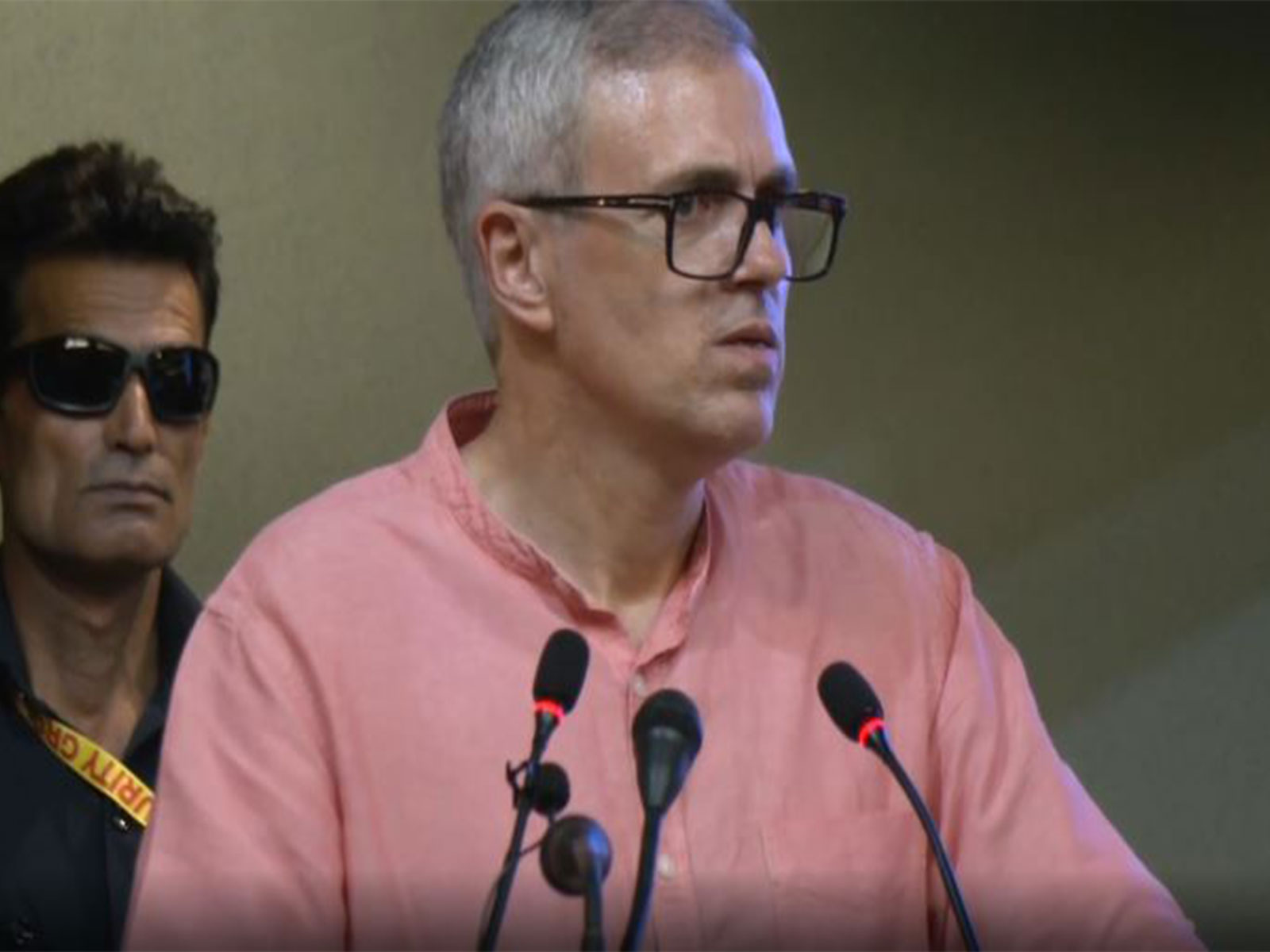 Jammu and Kashmir Chief Minister Omar Abdullah (Photo/ANI)
