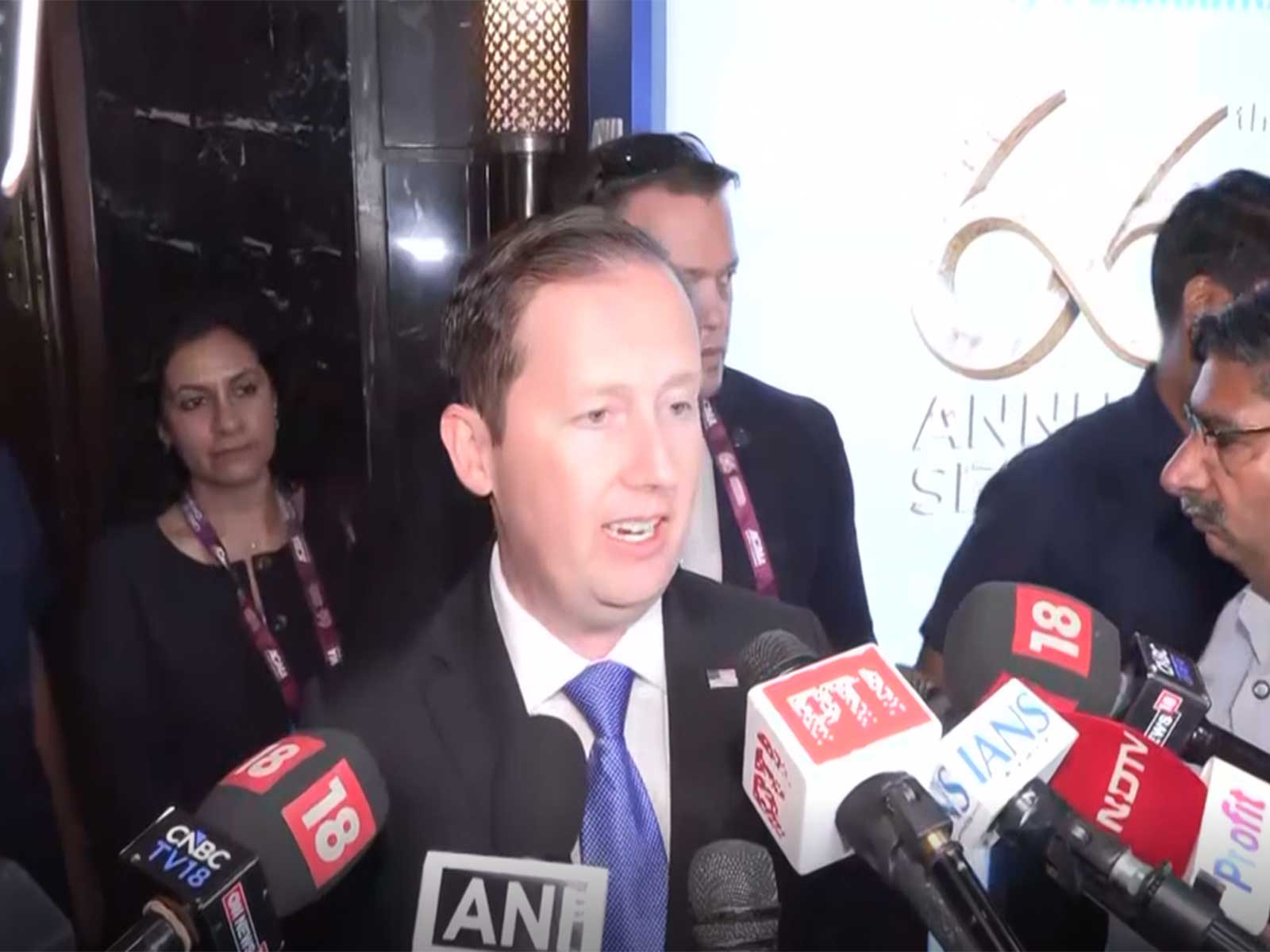 US Ambassador to India Sergio Gor (Photo/ANI)