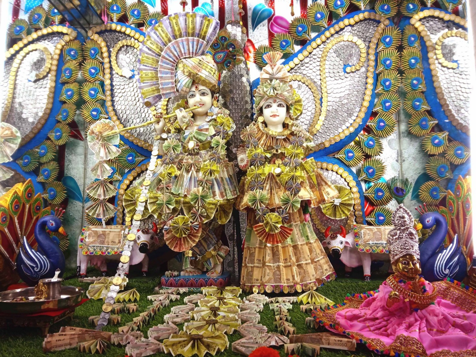 Radha Krishna Temple in Bhopal (File Photo/ANI)