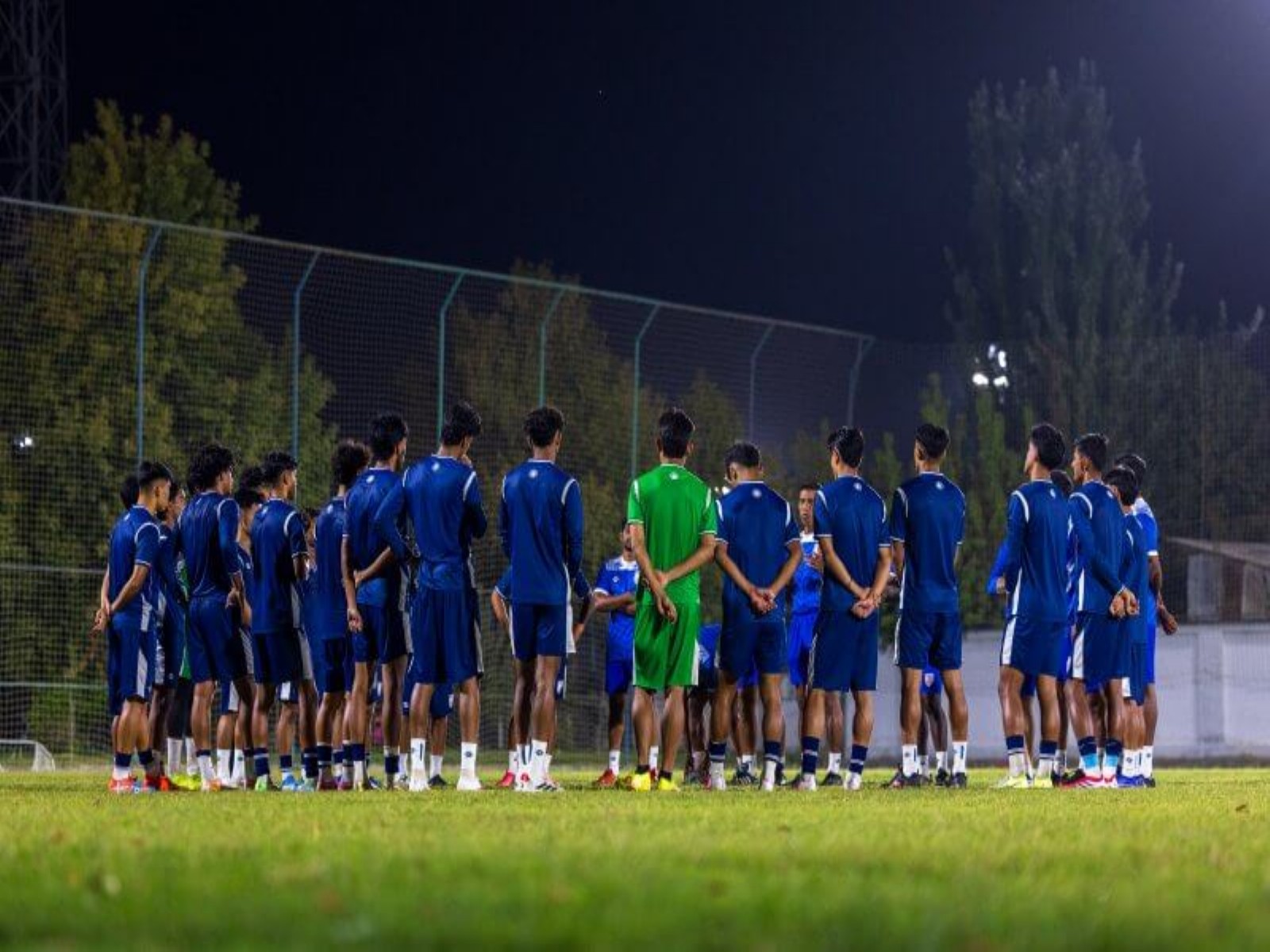 India U20 men's football team. (Photo: AIFF Media)